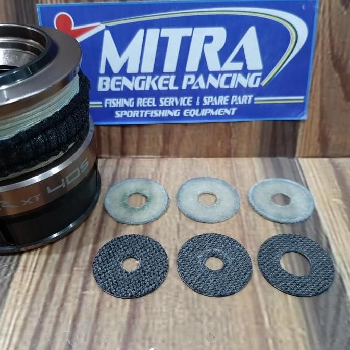 set upgrade carbontex reel okuma epixor xt 40s