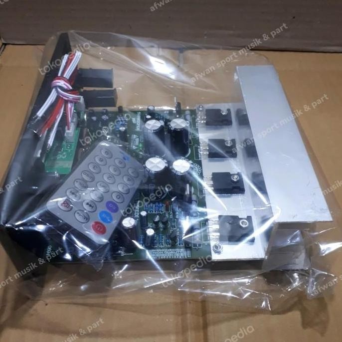 Kit Power Speaker Aktif / Mp3 player 2 x 150 watt Stereo .