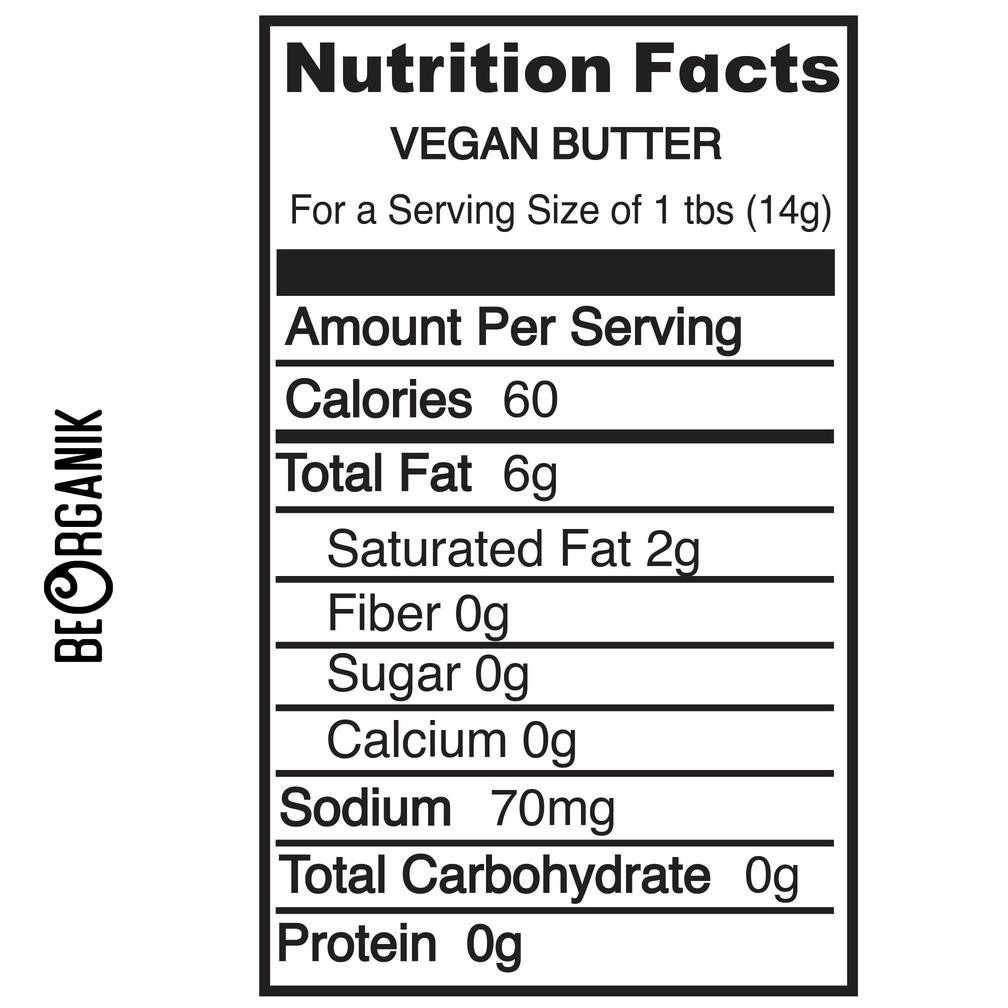 

Beorganik Vegan Butter / Margarine Vegan Organik 260Gr