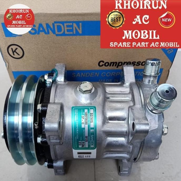 Compresor Kompresor AC Mobil Sanden 7H15 - SD7H15 - 24Volt - Sanden