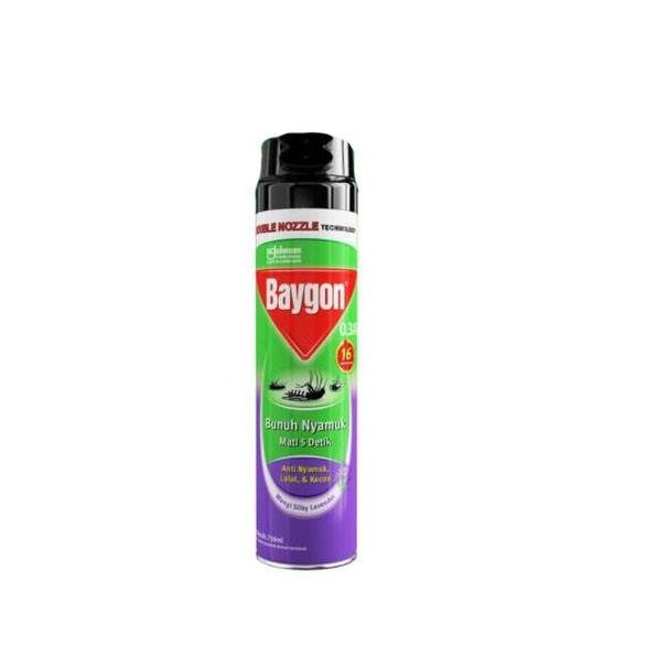 BAYGON AEROSOL LAVENDER 750 ML