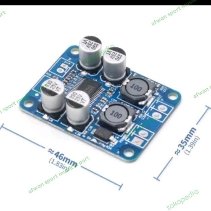 Modul kit Power Class D Tpa 3118 Mono Btl 1 x 60 Watt .