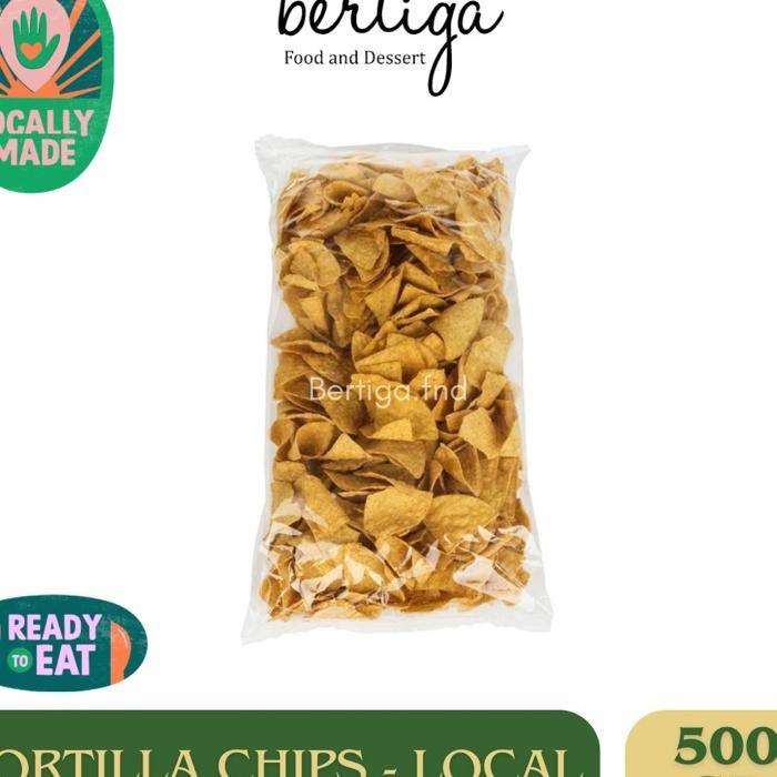 

Fried Yellow Corn Tortilla Chips Keripik Mexico Keripiktortila Jagung Chips Jagung Segita Keripik Jagung Nachos Plain Gr