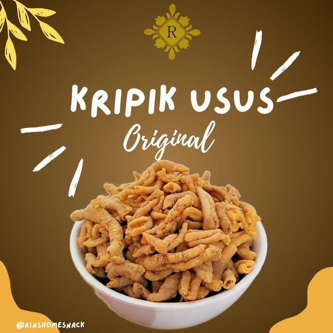 

Kripik Usus Ayam Crispy Original 1kg Terlaris GS