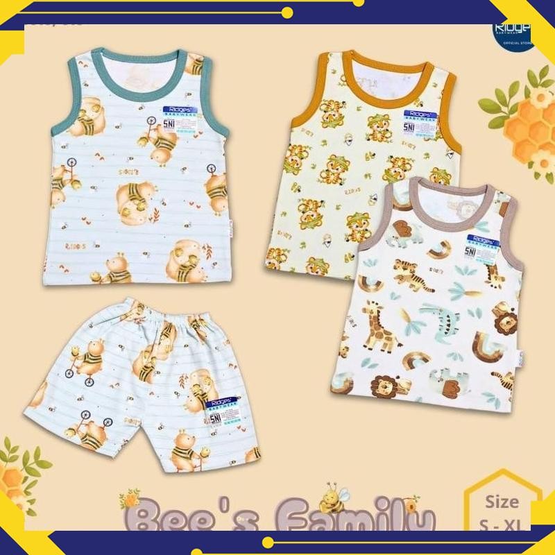 Diskon 3 pcs SETELAN Buntung Ridges Size S,M,L,XL ANM-90