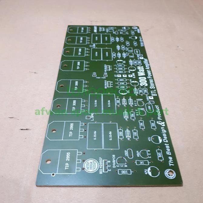PCB power Ocl /Btl 2 X 300 Watt stereo