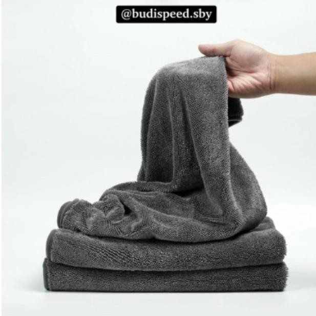 Drying Towel Microfiber 70x90 Twisted Loop Budispeed 600 GSM