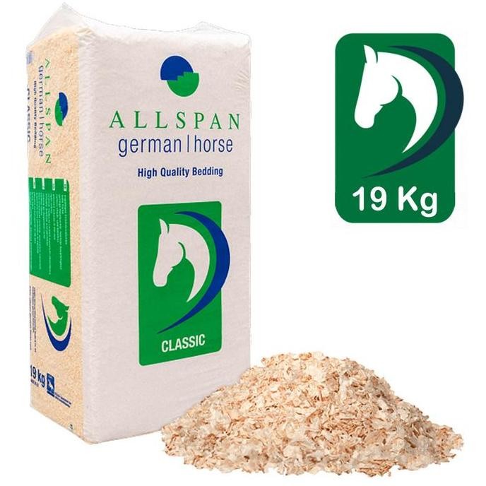 SERBUK KAYU GERMAN HORSE 19 KG/GERMAN HORSE BEDDING KELINCI HAMSTER