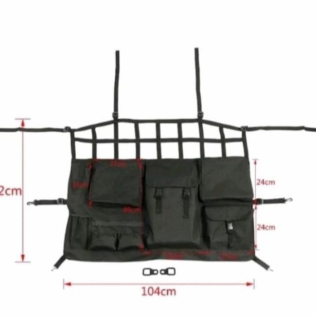 Tas Jok Belakang Mobil car sit oeganizer jeep wengler