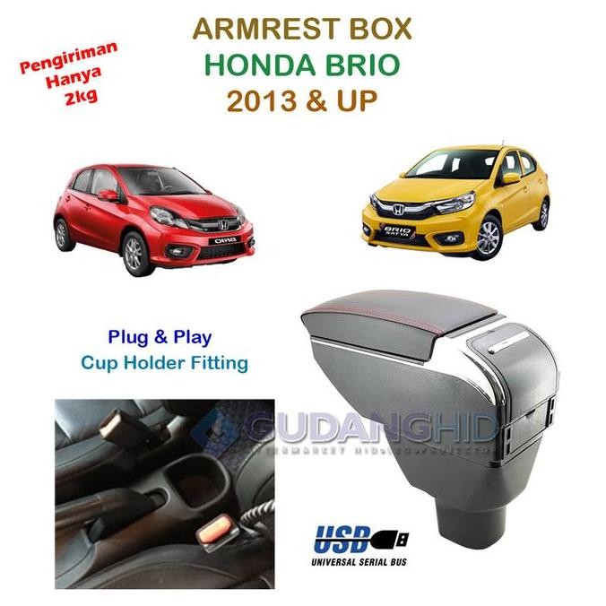 Armrest Console Box Mobil Honda Brio Mobilio BRV