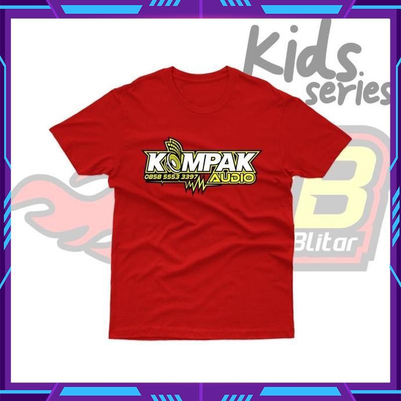Promo Terbaru Baju Kaos Anak Distro Kompak Audio Katun Combed Viral Kekinian Terbaru 2025 SV-17