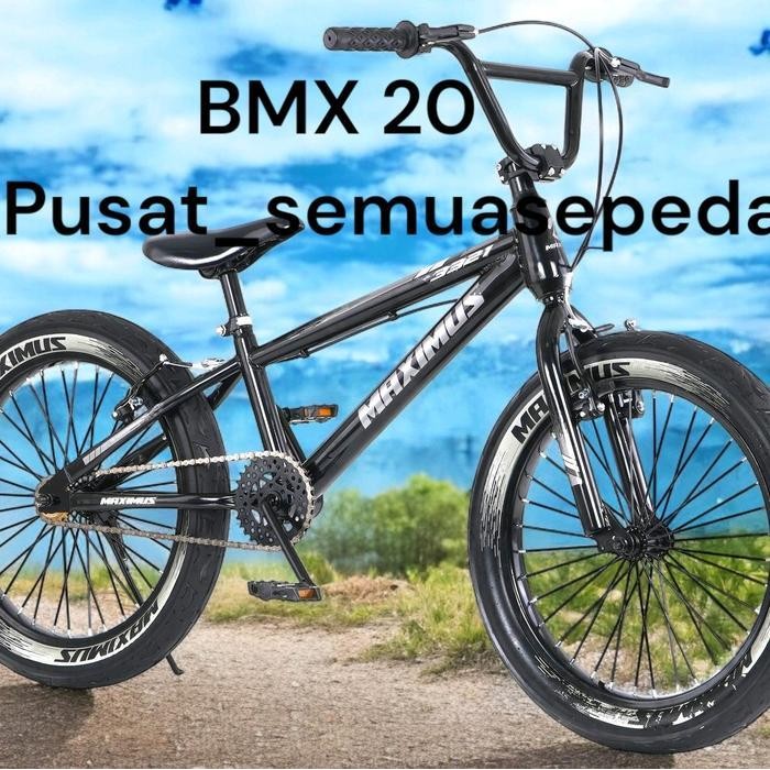 SS Sepeda BMX Anak Besar SD-Dewasa 20 Inch Ban Jumbo 3.0 Fat Tyre Outdoor
