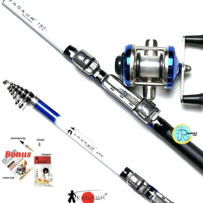 SET KOLONG TEGEK PANCING  SIAP PAKAI REEL CASTING