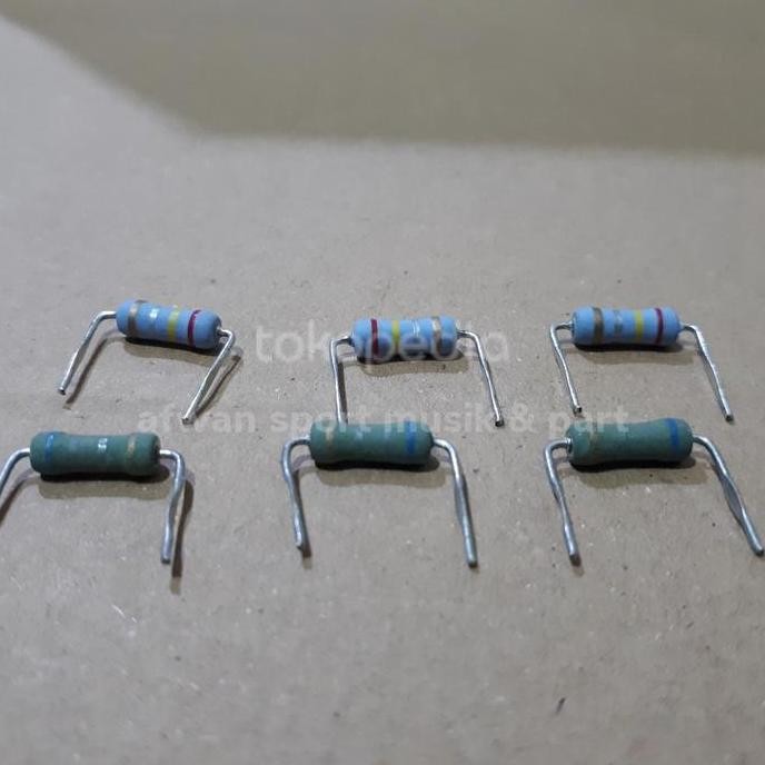 Resistor 0,24 Ohm ~ 0,68 Ohm Metal Oxide 1watt original.