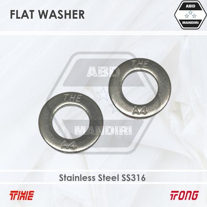 Ss316 Ring Plat Wp Stainless M24 ( Sus316 Flat Washer) 24