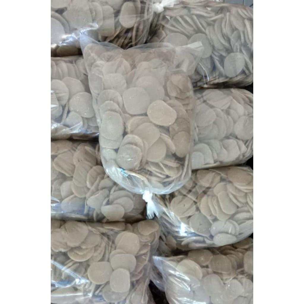 

kemplang ikan mentah