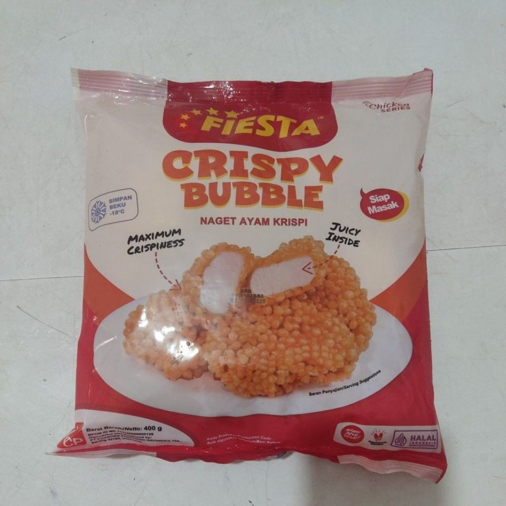 

Fiesta Nugget Crispy Bubble 400gr