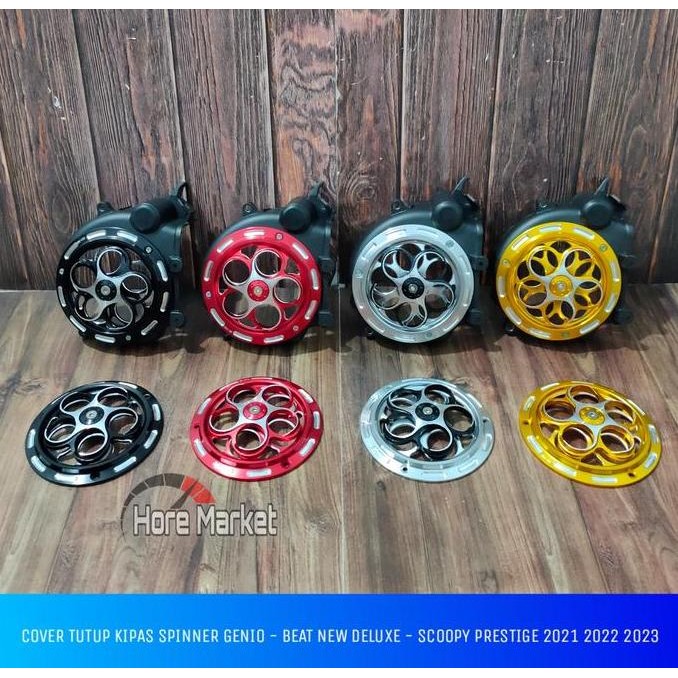 Promo TUTUP KIPAS SPINNER GENIO BEAT NEW DELUXE 2020 SCOOPY PRESTIGE 2021 2022 2023 STREET LED COD