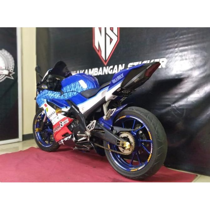 Stiker R15 V3 Mandalika Fullbody Original