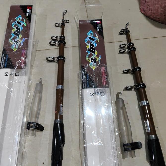 Joran pancing antena kamikaze im2 180 210 240 270 carbon kaku Original