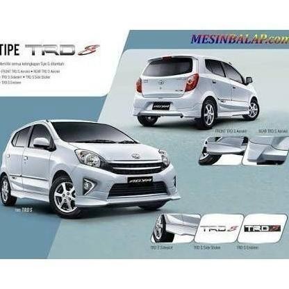 Bodykit Agya TRD GRADE-A BODYKIT Original