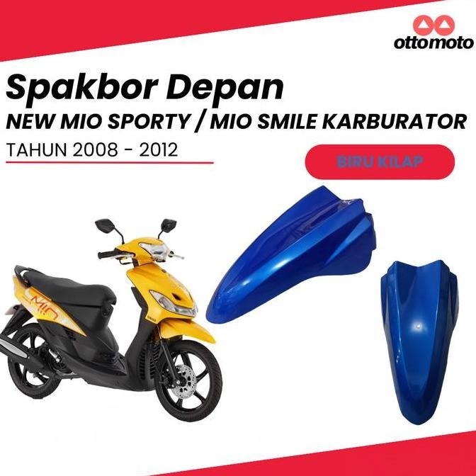Promo SPAKBOR DEPAN BIRU MIO NEW SPORTY MIO SMILE 2008 - 2012 KARBURATOR COD