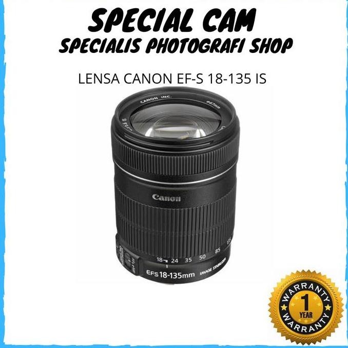 Lensa Canon Ef-S 18-135Mm Is / Lensa Canon 18-135Mm Allshop