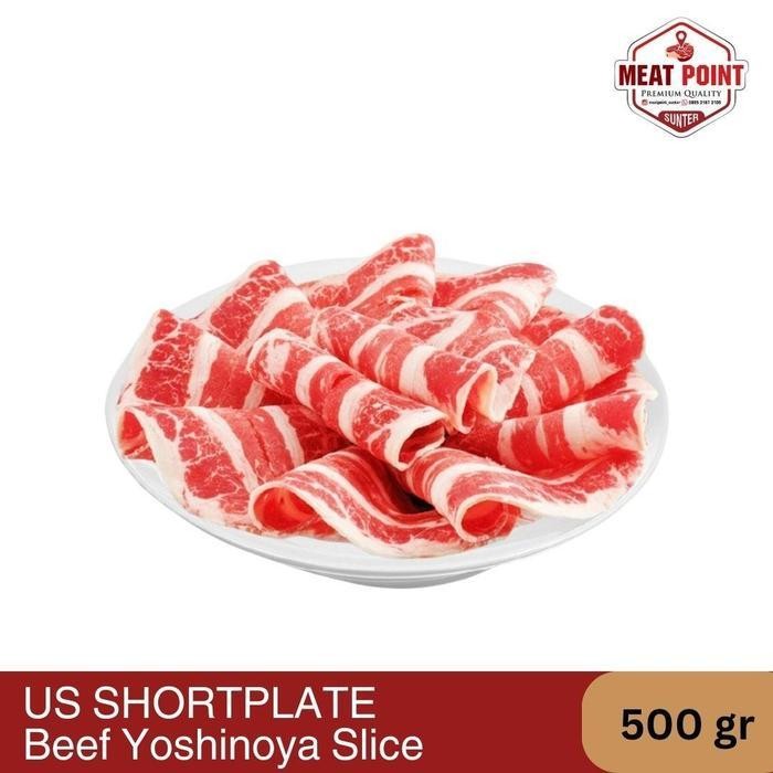 

LS Premium Short Plate USA (Yoshinoya) 500 gram Daging Frozen