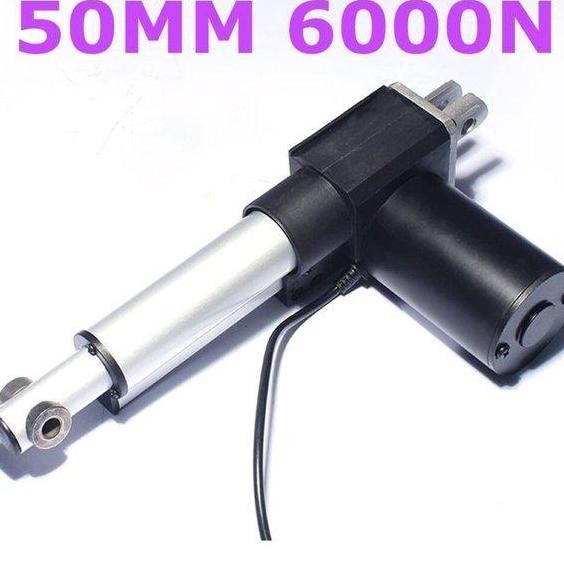 Motor Aktuator 50Mm 6000N 24V Dc Linear Actuator Motorized Hidrolik 2