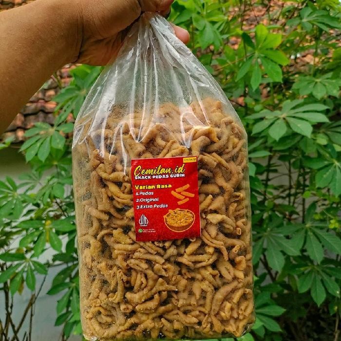 

LS [HEMAT] KERIPIK USUS AYAM 500GR RENYAH GURIH BIKIN NAGIH Camilan Snack Food Crispy