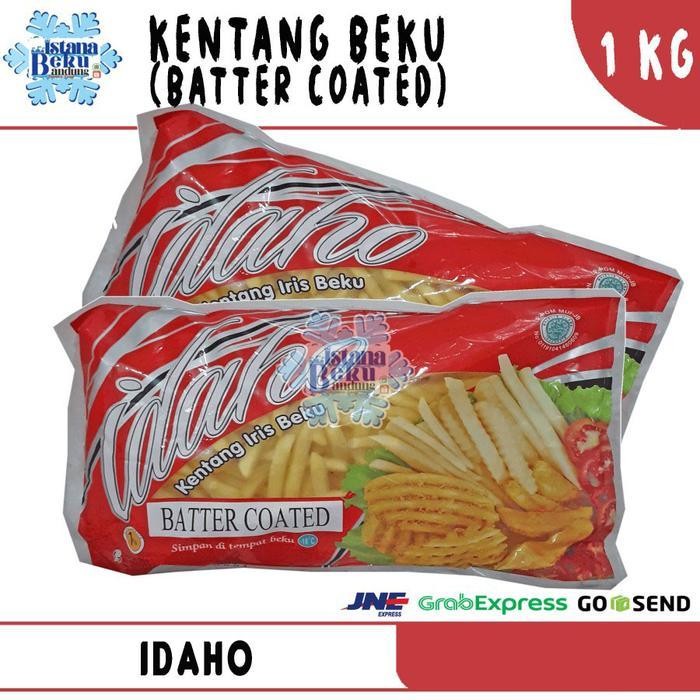 

LS Idaho Batter Coated 1kg / Kentang Beku Asin & Mentega
