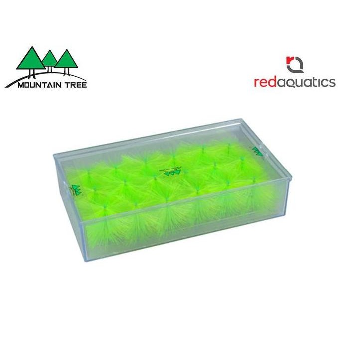

BEBAS ONGKIR - Mountain Tree Small Square Brush 6cm x 6cm x cm (8 pcs/box)