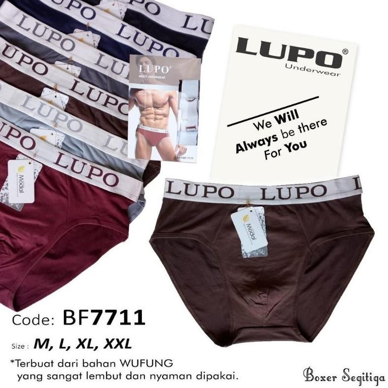 Cd Lupo Brief Boxer Celana Dalam Pria Boxer Lupo