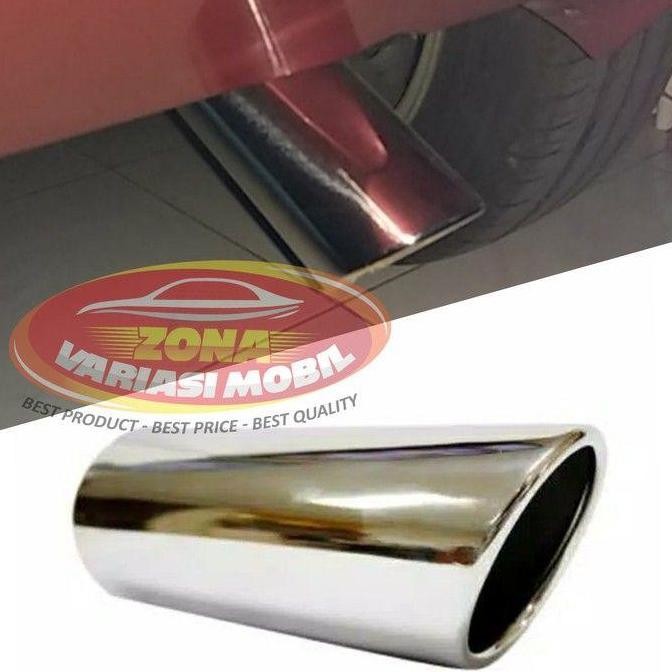 Muffler / Buntut Knalpot Avanza Xenia Lama New Miring (6cm)