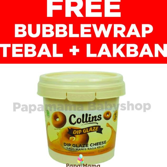 Collins Colins Dip Glaze Selai Topping Donat Bolu Kue 1Kg