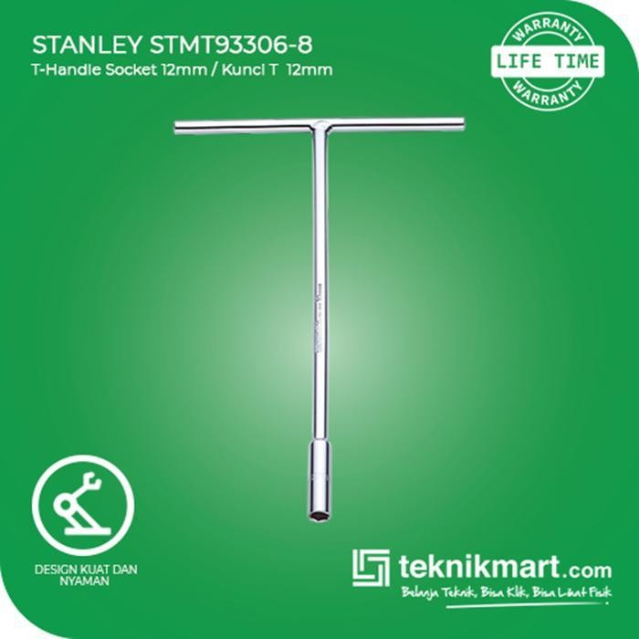PROMO Stanley T-Handle Socket / Kunci T 12mm 6pts STMT93306-8