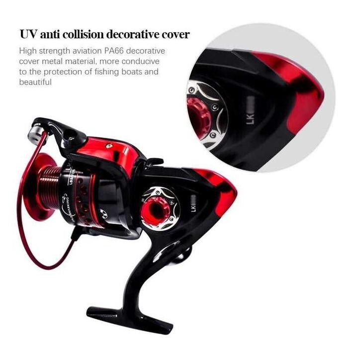 Reel Pancing Spinning 13 Ball Bearing Gold Sharking LK5000