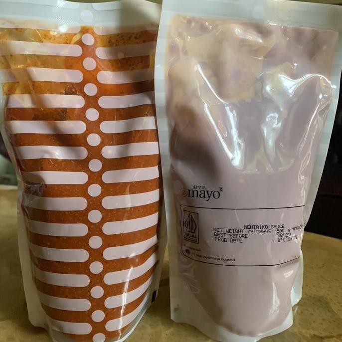 

Omayo mentaiko sauce halal MUI MS