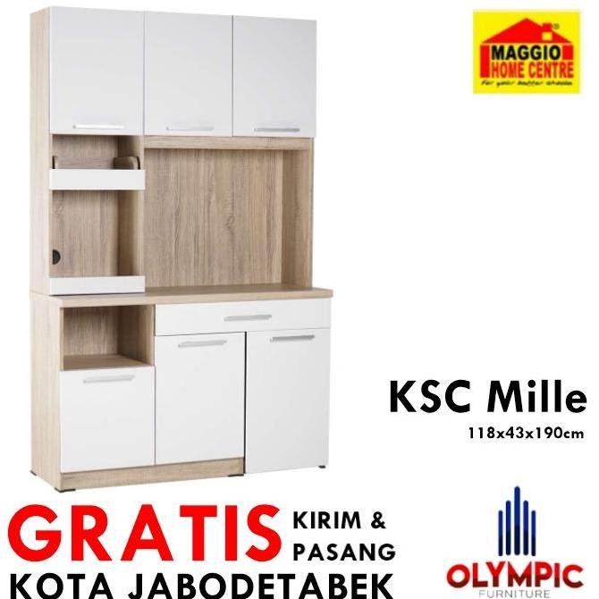 LEMARI PIRING OLYMPIC - RAK PIRING SERBAGUNA - KSC MILLE - OLYMPIC