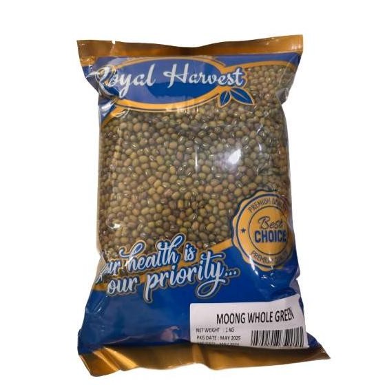 

\\\\\] ROYAL HARVEST MOONG WHOLE GREEN 1 KG