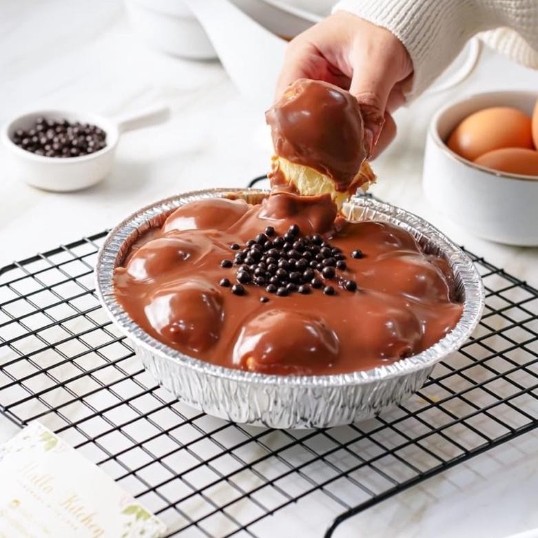 

Khaliat Nahl Belgium Roti Sobek Keju Cokelat 18Cm