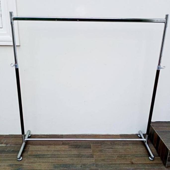 PROMO DISKON - Gawang Baju - Gantungan Display Baju - Pipa Kotak