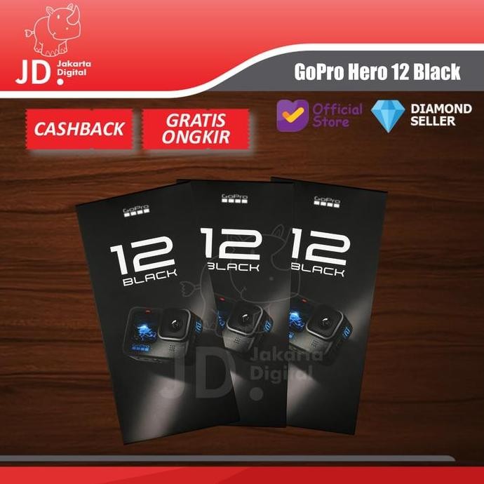 Gopro Hero 12 Black Action Camera - Gopro Hero12 Black