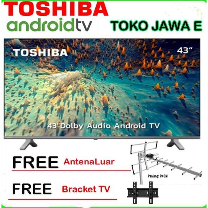 Android Tv Smart Tv Toshiba 43V35Kp 43 Inch - Garansi Resmi