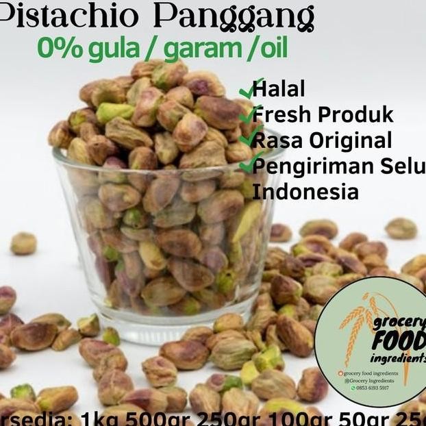 

Roasted Pistachio Nuts 250Gr Kacang Pistachio Panggang