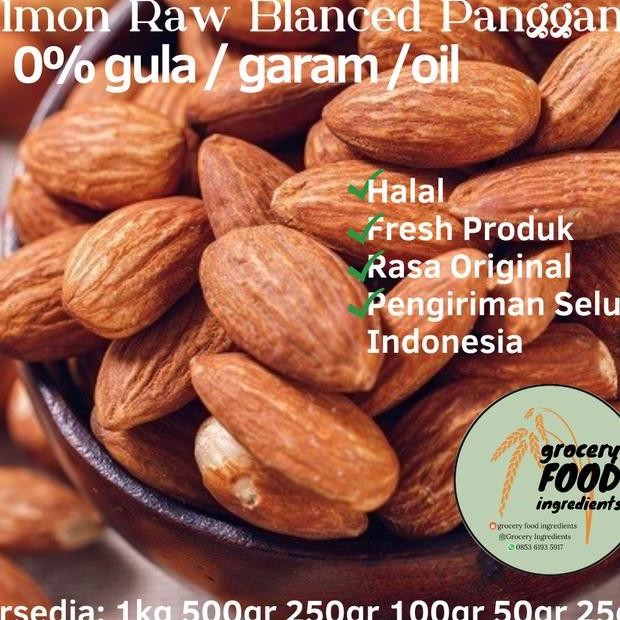 

Roasted Ralmond 1Kgkacang Almond Panggang
