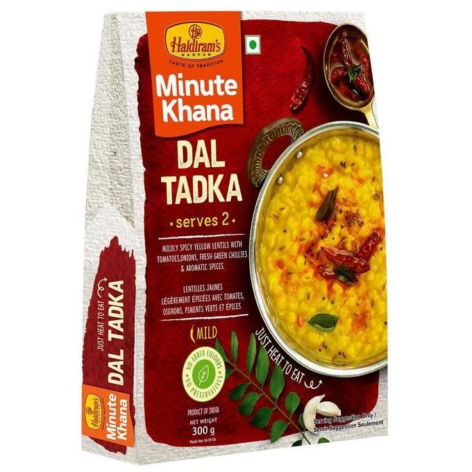 

*$*$*$*$] HALDIRAM YUMKEENZ DAL TADKA 300 GM RTE