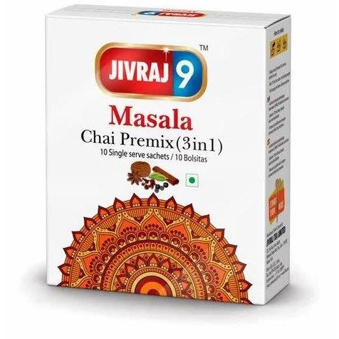 

;&;&;&;&] JIVRAJ 9 MASALA CHAI PREMIX (3 IN 1) 240GM