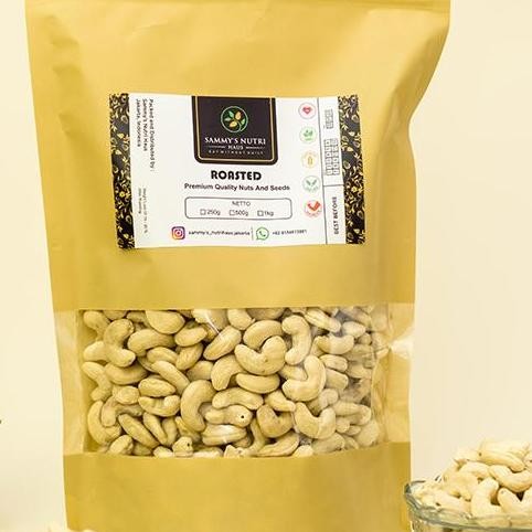 

Roasted Ed Cashew 1Kg Kacang Medemete Panggang Asin