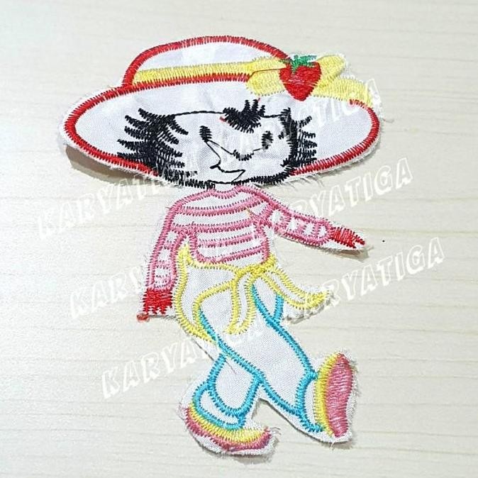 

^%^%^%^%] Patch Bordir / Aplikasi Jahit / Emblem Jalan Santai (1 Pcs)